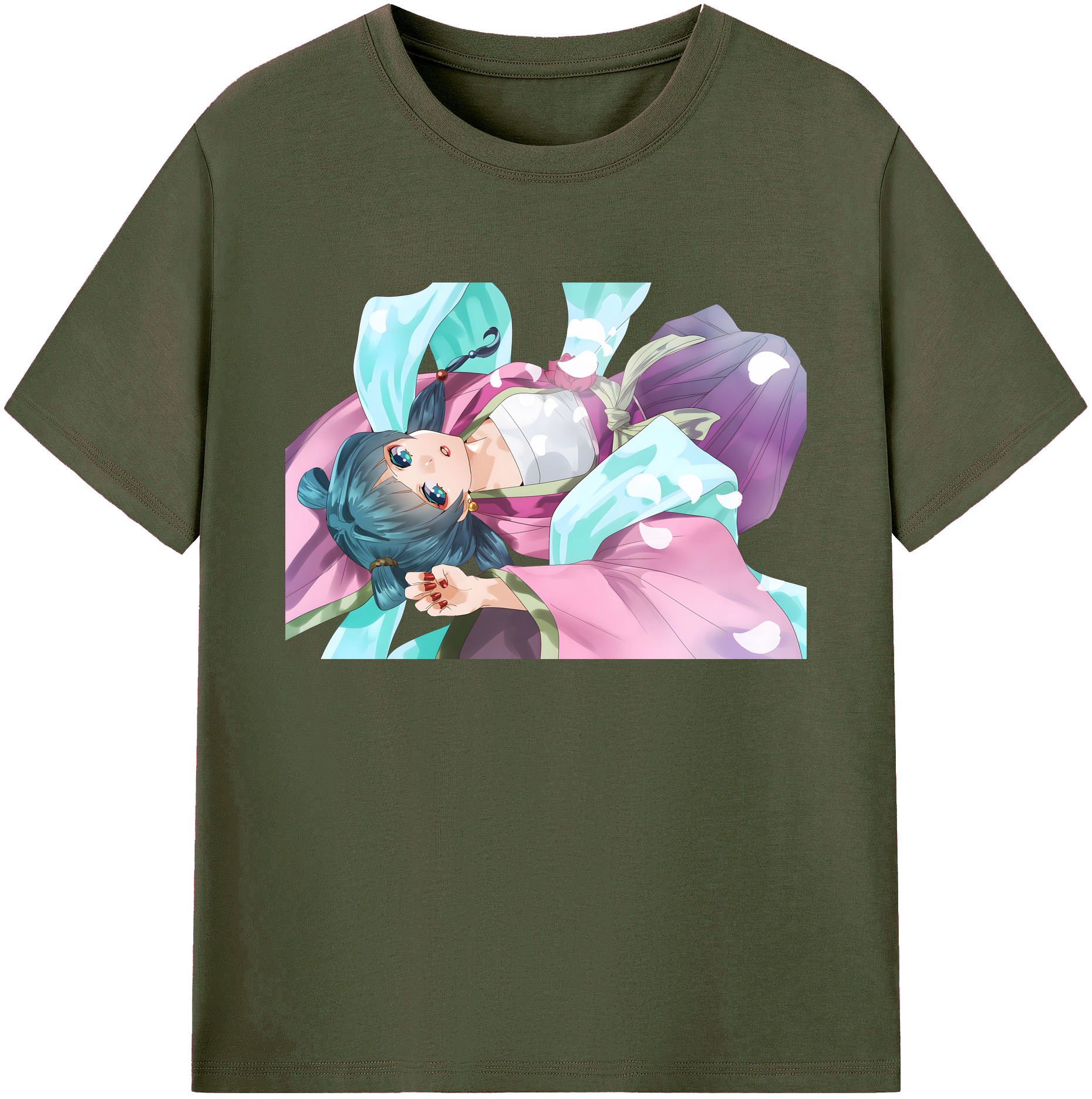 （画像用） 薬屋のひとりごと The Apothecary Diaries 綿100％ メンズ半袖Tシャツ｜肌触りやわらか＆通気性